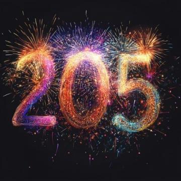 告別2024，喜迎2025，煙火昭彰，星月滾燙