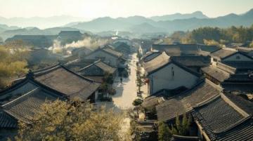 憶往昔錦里溝：一場記憶中的風景與現實的對比