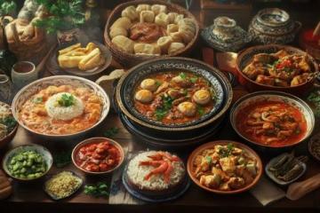 世界各地的傳統美食與地域文化的融合之旅