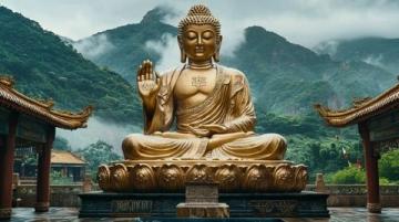 峨眉山金頂大佛：雨后奇觀，登頂需緣分與運(yùn)氣