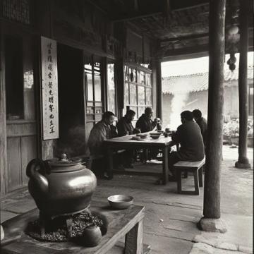 初冬圍爐煮茶，不期而遇的溫暖在村上后巷舊院中升起