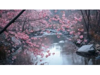 三月探梅望月公園：紅梅映碧水，春意濃情深