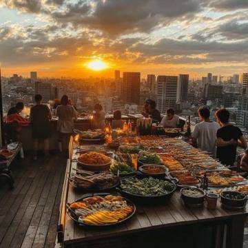 大阪必游！Harukas300高空展望臺(tái)：360°全景賞遍關(guān)西美景，美食盛宴等你來(lái)享！