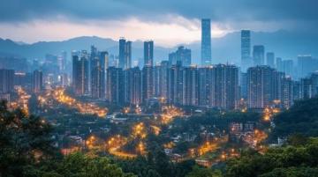 深圳之巔日落夜景之旅：感受浪漫城市的絕美風采