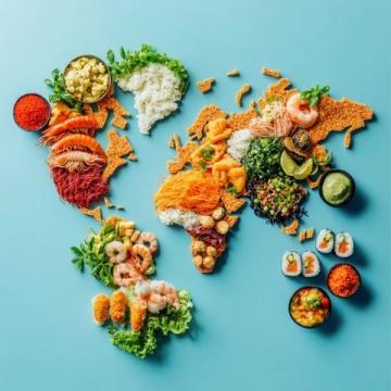 全球街頭風味漫步：探索世界美食地圖