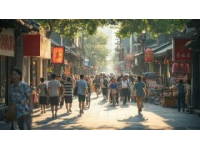 上海嘉定現代與過去的交融新天地商業街