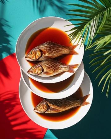 不清蒸鯽魚的做法，不讓湯汁少得流水，干香不腥，瞬間被掃光
