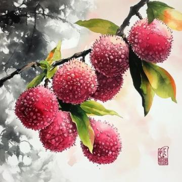 在元江每個月都會有驚喜，只要你喜歡,下個月三月紅荔枝和三月李子上市，還有米干節；