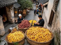 潮汕這片充滿文化底蘊(yùn)的土地，孕育了無數(shù)令人垂涎的美食，其中甘筒果又稱馬鈴薯果