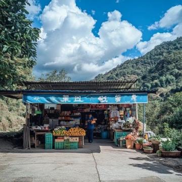 早上五點半，渭南的小吃店就開始忙碌了