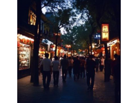嘉興路美食街夜市人氣旺盛