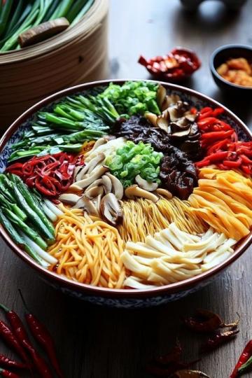 莆田紅菇鹵面是福建省莆田市的一道傳統美食，以其獨特的口感和豐富的營養而聞名