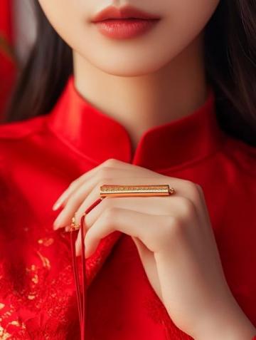 中國贊廣西扶綏，女子在吃飯時，把花10470元買的金手鏈丟了