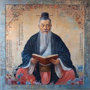 提及孔子，人們常會(huì)想到手執(zhí)書(shū)卷、面容莊重的思想家與 educator形象