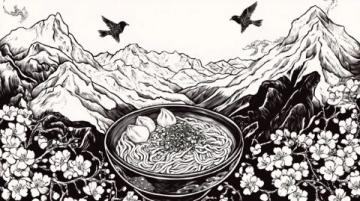 面藝?yán)锏纳胶佑洃洠禾綄ぶ袊拇箫L(fēng)味面條的文化密碼