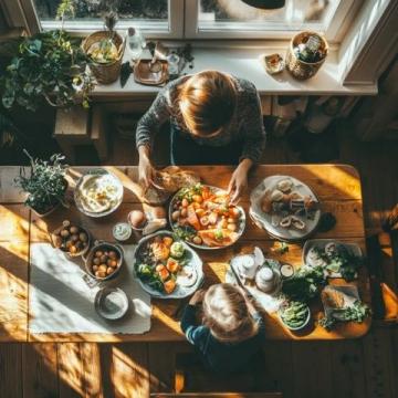 2025年的今天：從早餐到晚餐的溫馨時光記錄