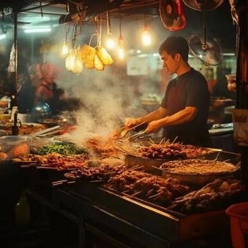 夜市之旅:嘉禾望崗超火美食天堂