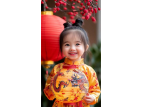 二月初三，傳統上是中國民間對孩子福氣和健康最為關注的一個日子，很多人都會特意布置一些吉利的擺設和祭品。