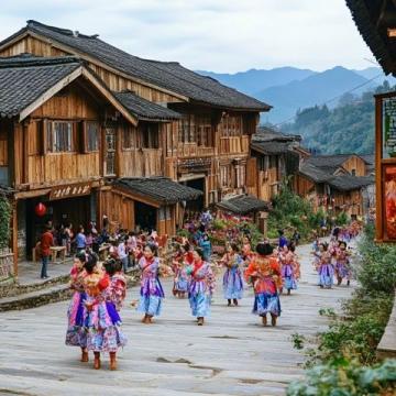 云南芒市作為德宏傣族景頗族自治州的首府，融合了多民族文化與東南亞風情