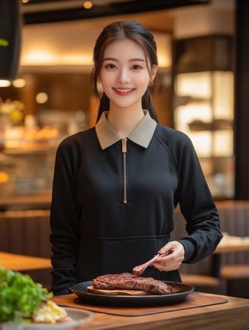 小撒老師賈靜雯老師來鐵嶺品嘗美食，宣傳我們的蒸汽機車博物館