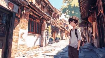 遇見官道巷——呂梁美食合愣子在官道巷民俗文化小鎮的古驛巷里