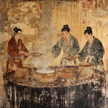 揭秘古代帝王餐桌：五千年前列隊的糙米粥與野菜，你還能食欲大增嗎？