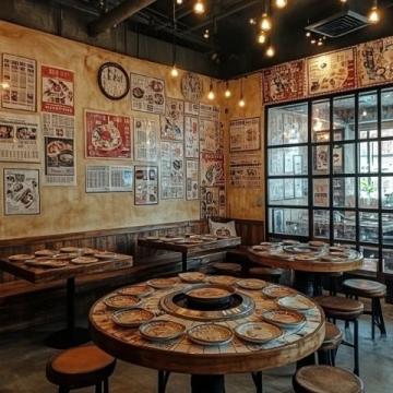 千平米風情餐飲店：達州南客站對面的風味軒餐廳升級大甩賣