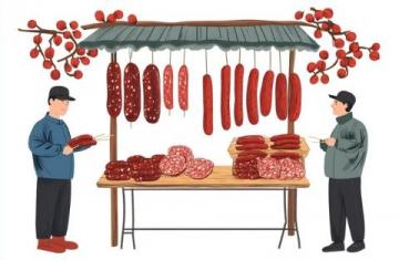 老式地攤上的美食高手：炒雞鹵肉涼皮一應俱全