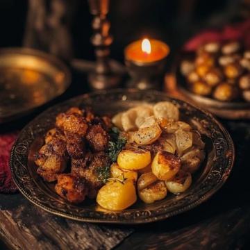 炭火烤土豆：簡單又美味的農村特色小吃 рецепт