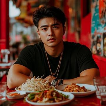 凌晨四點，美食博主挑戰(zhàn)極限吐掉第15口冰水拍攝“爆辣火雞面
