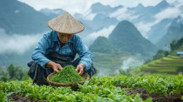三月采艾草做艾糍正當時，玉林鄉村美味攻略