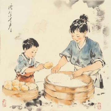 美食節(jié)目中的深情一課:李子柒烹飪技藝與童年回憶