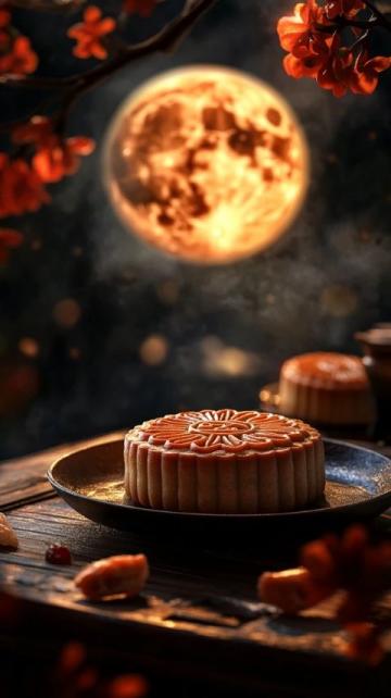 中秋節(jié)，是一年中最令人期待的時刻之一,當夜幕降臨，明亮的月光灑在大地上