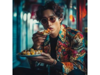 凌晨四點(diǎn)，美食博主挑戰(zhàn)極限吐掉第15口冰水拍攝“爆辣火雞面