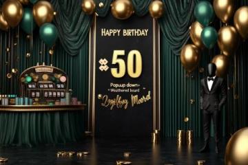 舅舅50歲大壽，我們成為他的貴賓