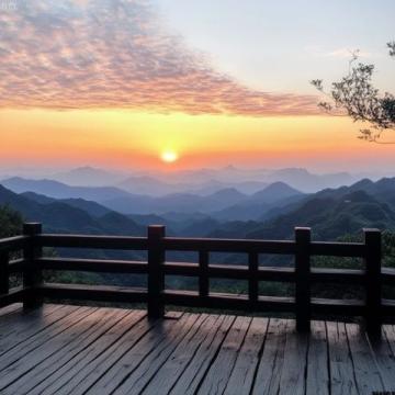 小楊知道200米外就是順峰山和寶林寺，準(zhǔn)備去五一玩兒。