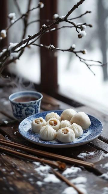 冬日生活記錄冬至啦，你吃的餃子還是湯圓