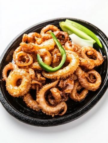 夜宵神菜！醬爆魷魚，鮮辣上頭超解饞