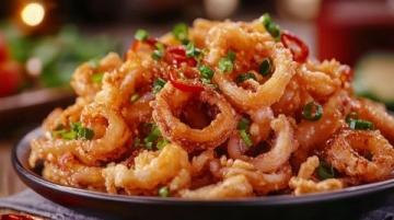 陜西肉夾饃秘制：外酥里嫩，下油炸好吃！
