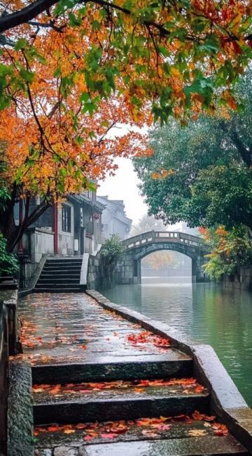 桂林塔山：漓江邊的秋色古韻，壽佛塔與紅葉交相輝映的詩意之地
