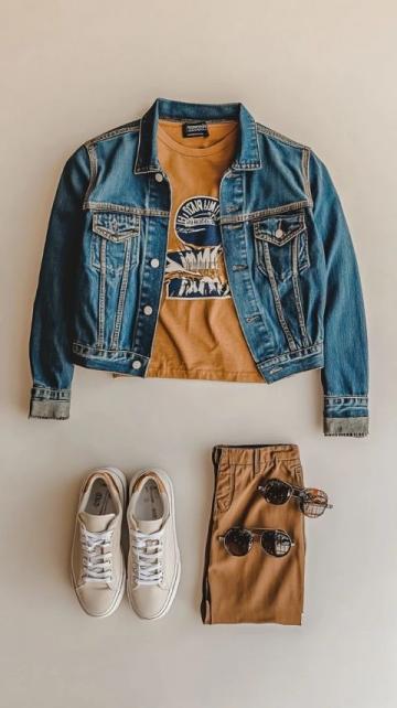 春天的新鮮感覺, 適合春季的男生風(fēng)格服裝建議.