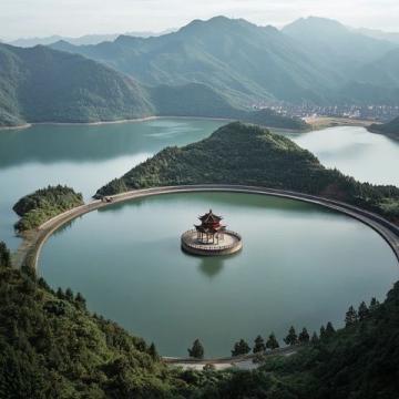 黃岡白蓮河水庫首次開啟第二溢洪道
