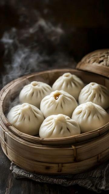 今年過年你在家蒸包子了嗎？過年在家也可以做出滿屋飄香的家庭版小籠包.年味十足.