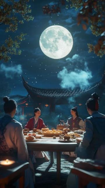 月牙嶺夜游：唐風古韻與美食盛宴的迷人交織