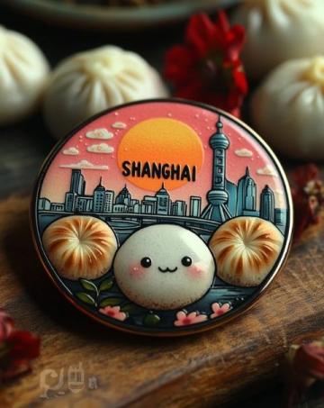 朋友來我家，一起聊起了天津素包子
