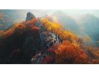 韓國(guó)游客紛至沓來(lái)，新鄉(xiāng)南太行秋景引贊不已