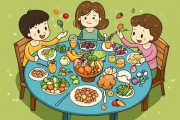 以下是為您生成一篇以舌尖上的美食為主題，包含人際關系、家庭關系等元素的短文