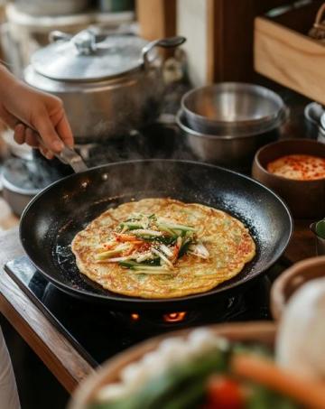 揭秘山東人氣爆棚的五谷雜糧大煎餅：酥脆軟糯，醬料豐富，一口愛(ài)上！#美食探店