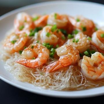 十分鐘快速上手：蒜蓉粉絲蒸蝦簡易食譜