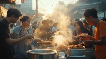 馬拉松賽變身美食盛宴,挑戰(zhàn)自我、體驗快樂.